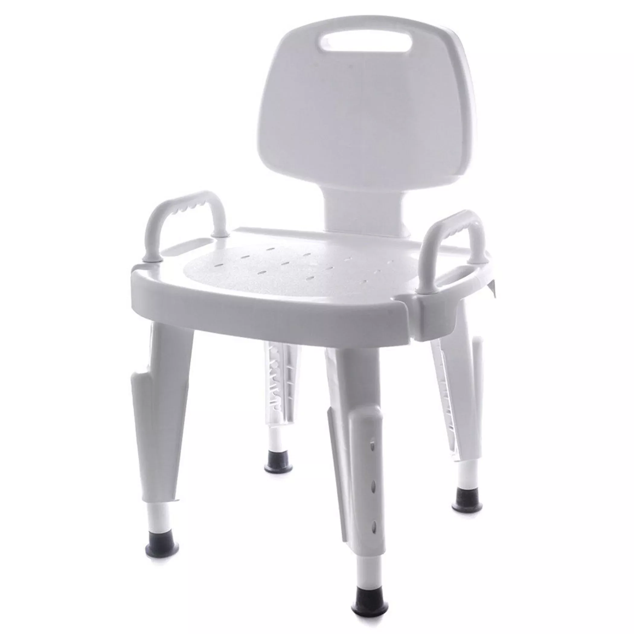Maddak Adjustable Shower Seat with Arms and Back, 1 Each