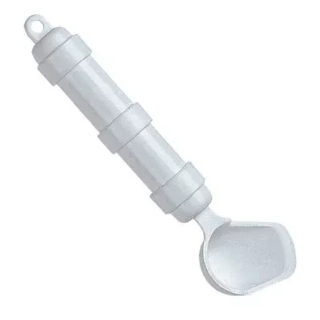Maddak Angled Spoon with Built-Up Handle, 1 Each