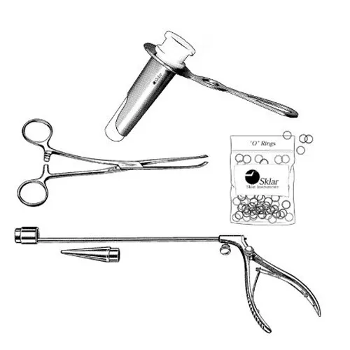 McGivney Hemorrhoidal Ligator Set with Ligator, Loading Cone and 100 O-Rings