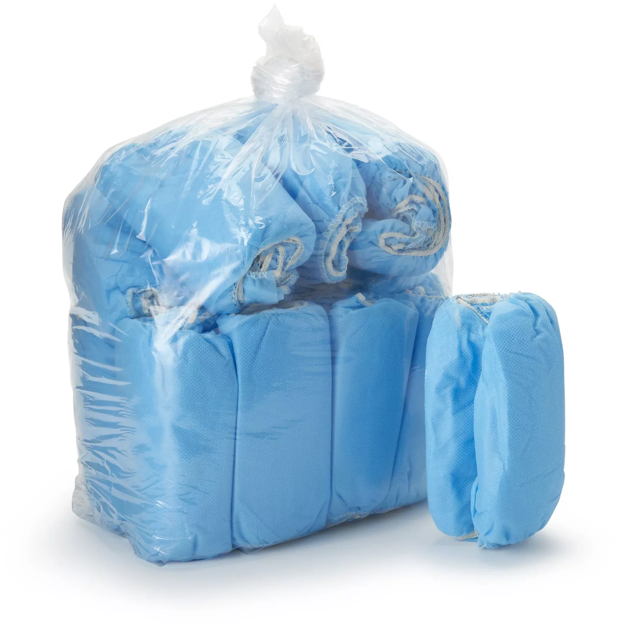 McKesson Blue Shoe Covers, Non-Skid, 100 Pairs/Box, X-Large, 1 Case of 100