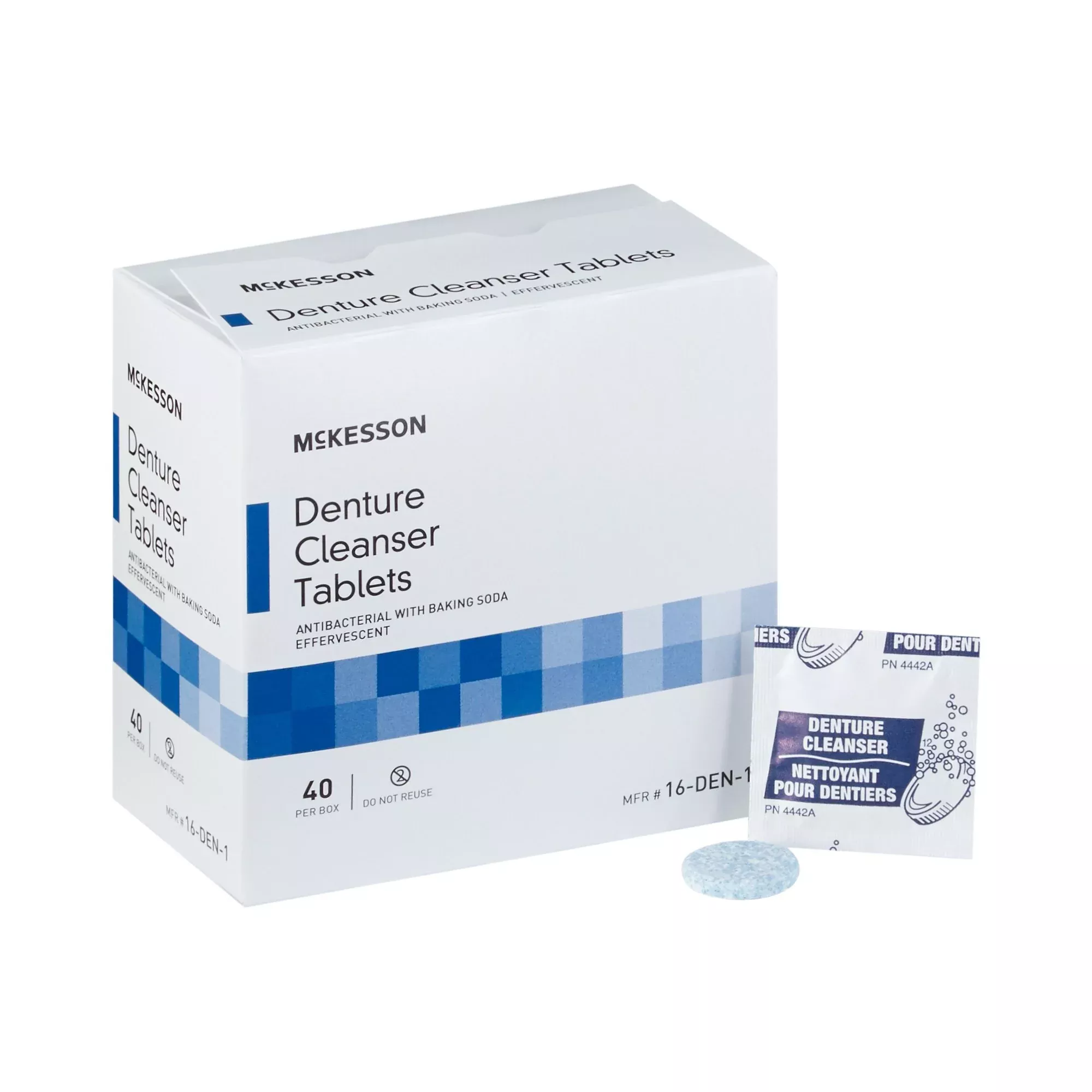 McKesson Denture Cleaner, 1 Box