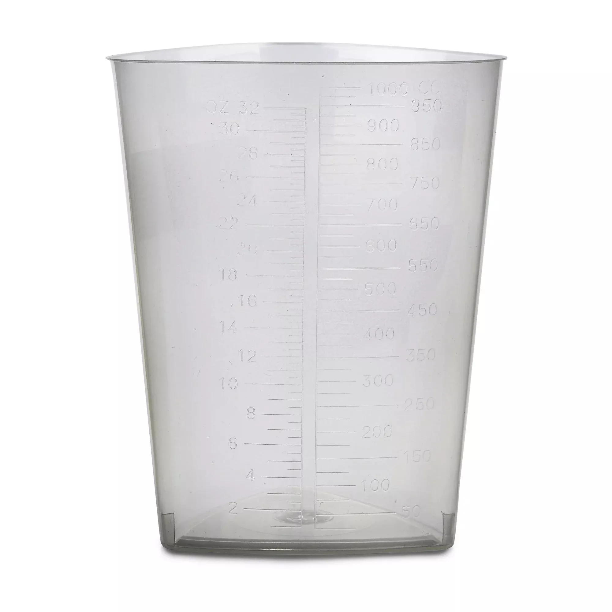 McKesson Graduated Container, Triangular, Polypropylene, 32 oz, 1 Case of 200