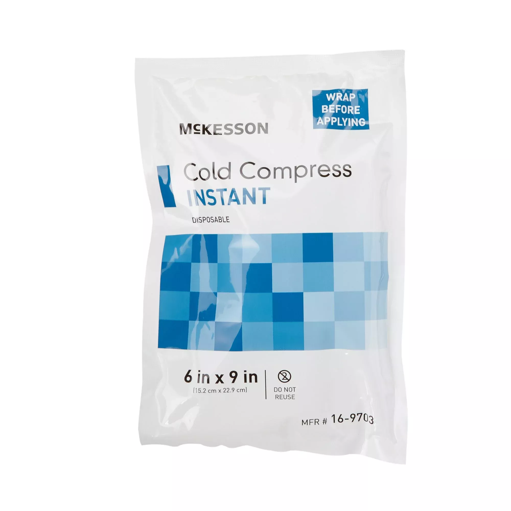 McKesson Instant Cold Pack, 6 x 9 Inch, 1 Case of 24