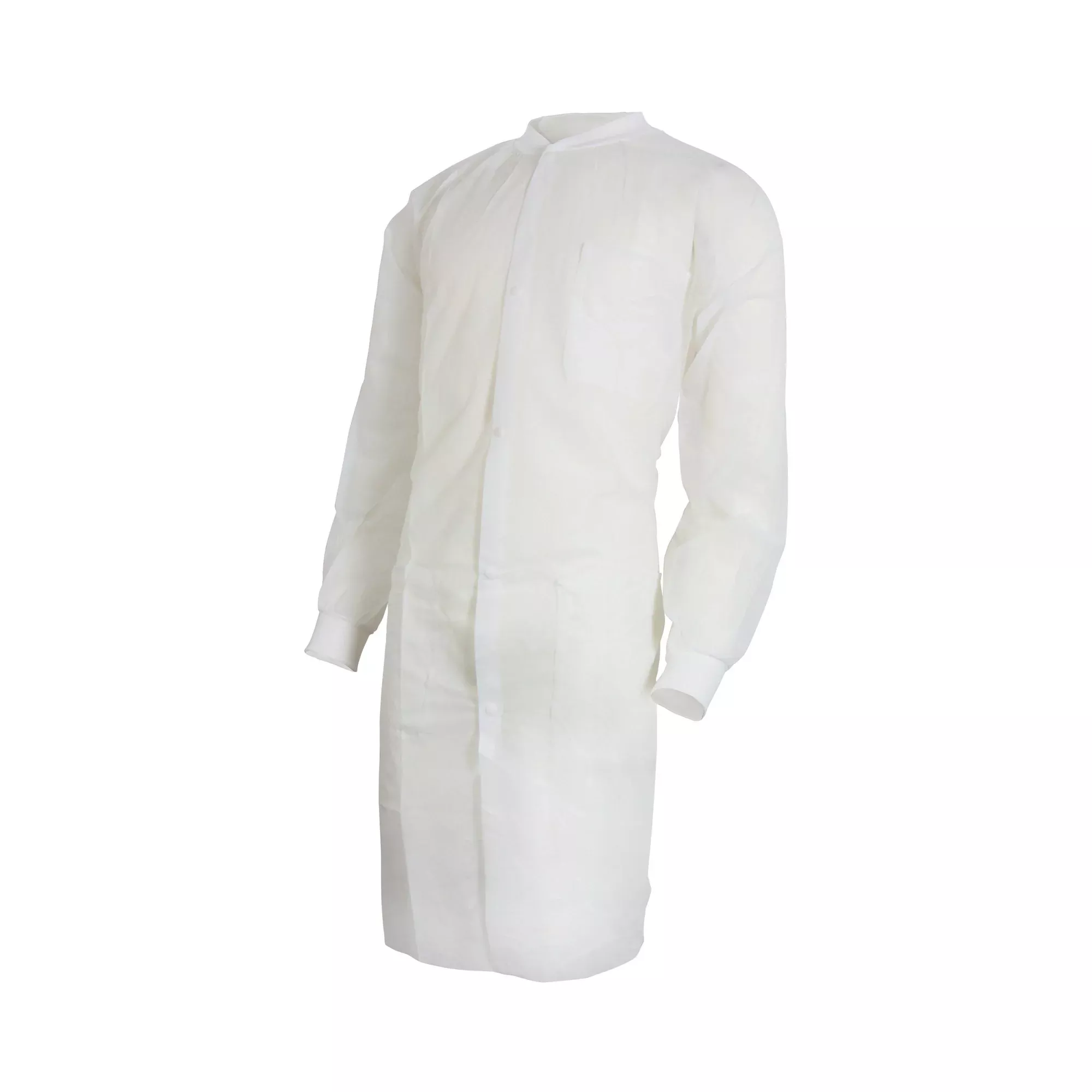 McKesson Lab Coat, Large / X-Large, White, 1 Bag of 10