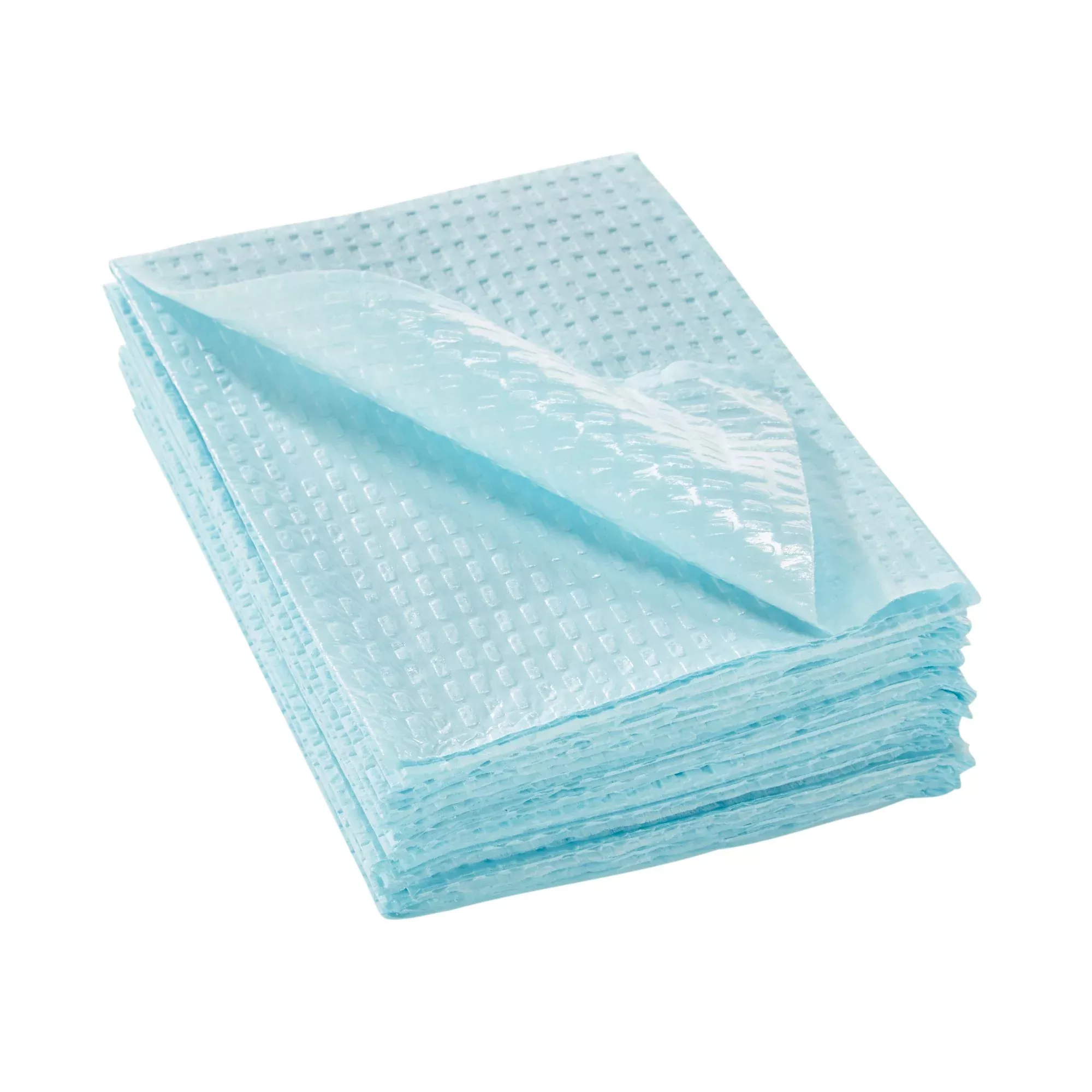 McKesson Procedure Towels, Deluxe 2-Ply, Blue, 13 x 18 Inch, 1 Case of 500