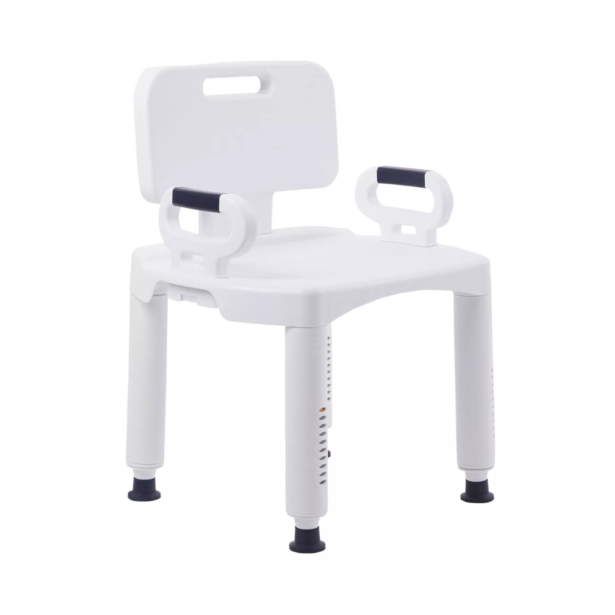 McKesson Removable Arm Rail Plastic Removable Back Bath Bench, 20½ Inch Width, 1 Case of 4