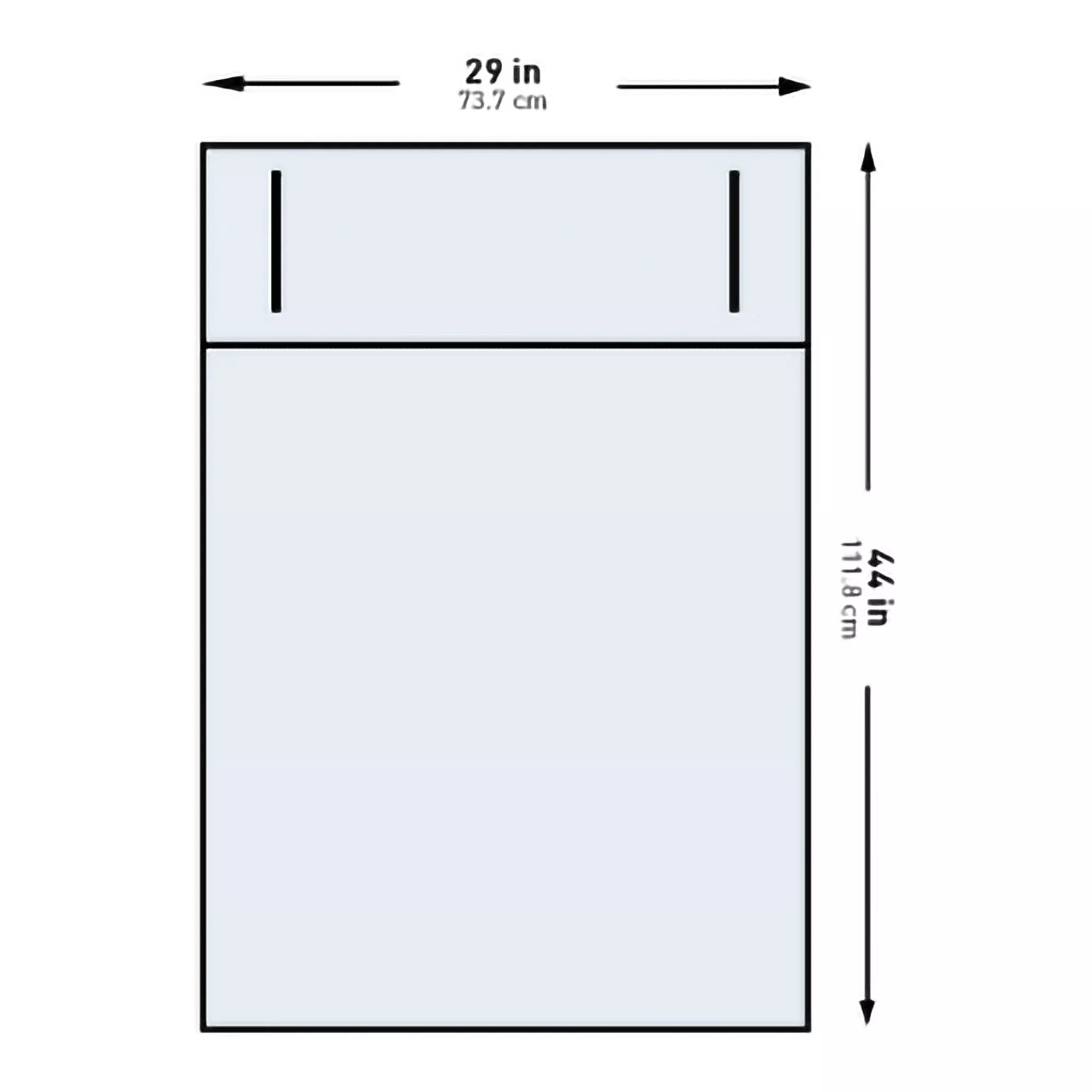 McKesson Sterile Under Buttocks Obstetrics / Gynecology Drape, 29 x 44 Inch, 1 Case of 25