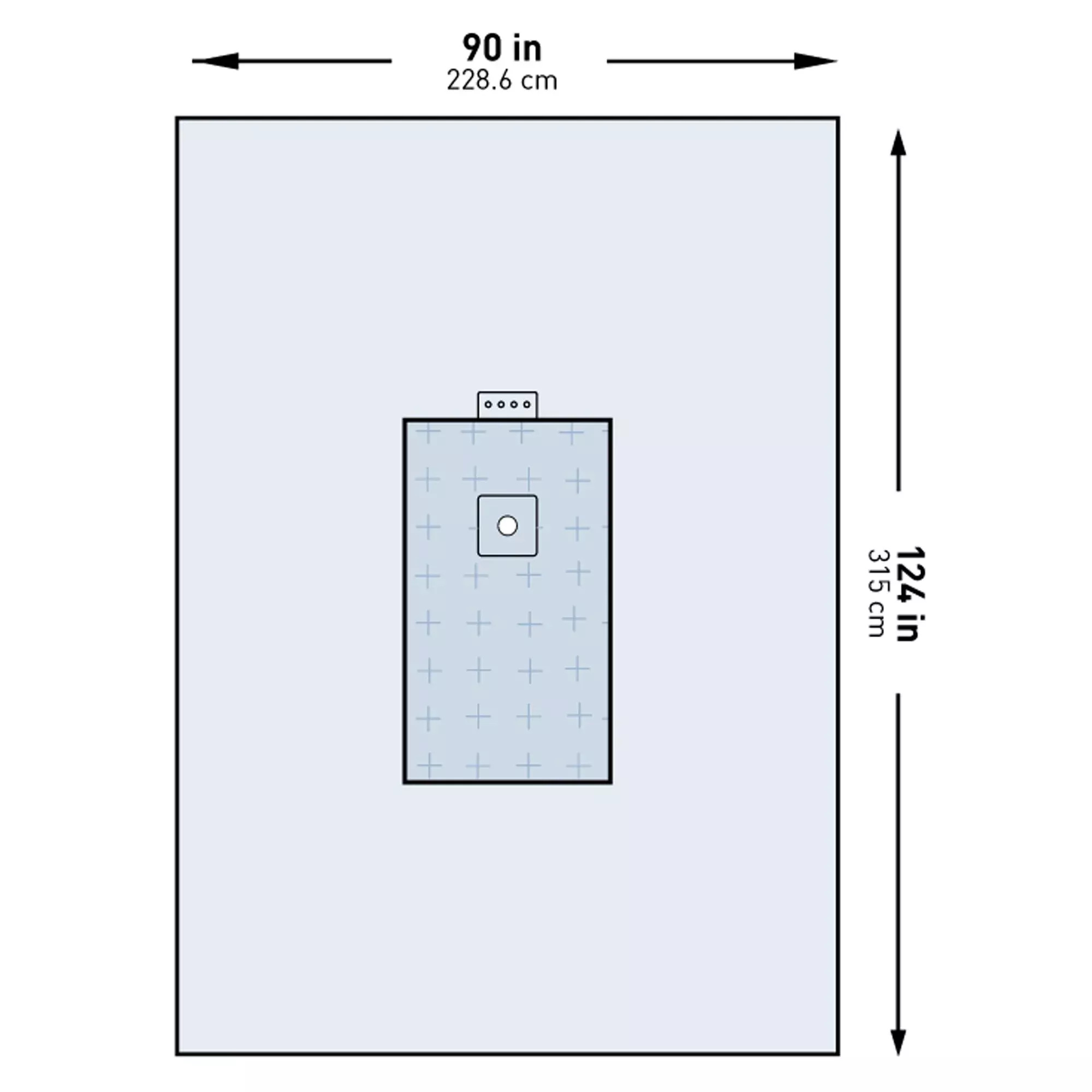 McKesson Sterile Universal Extremity Orthopedic Drape, 90 W x 124 L Inch, 1 Case of 10