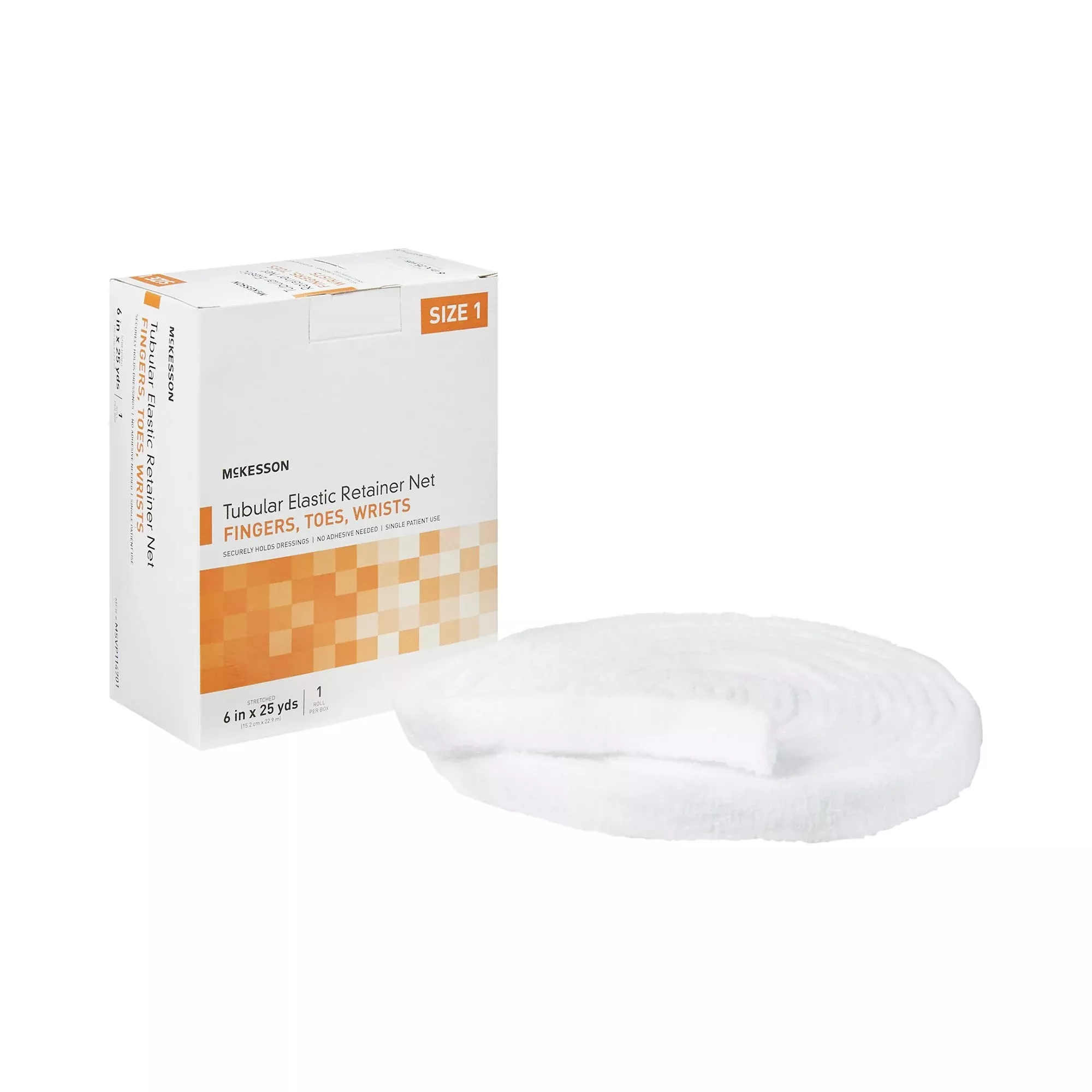 McKesson Tubular Bandage, Size 1, 25 Yard, 1 Box
