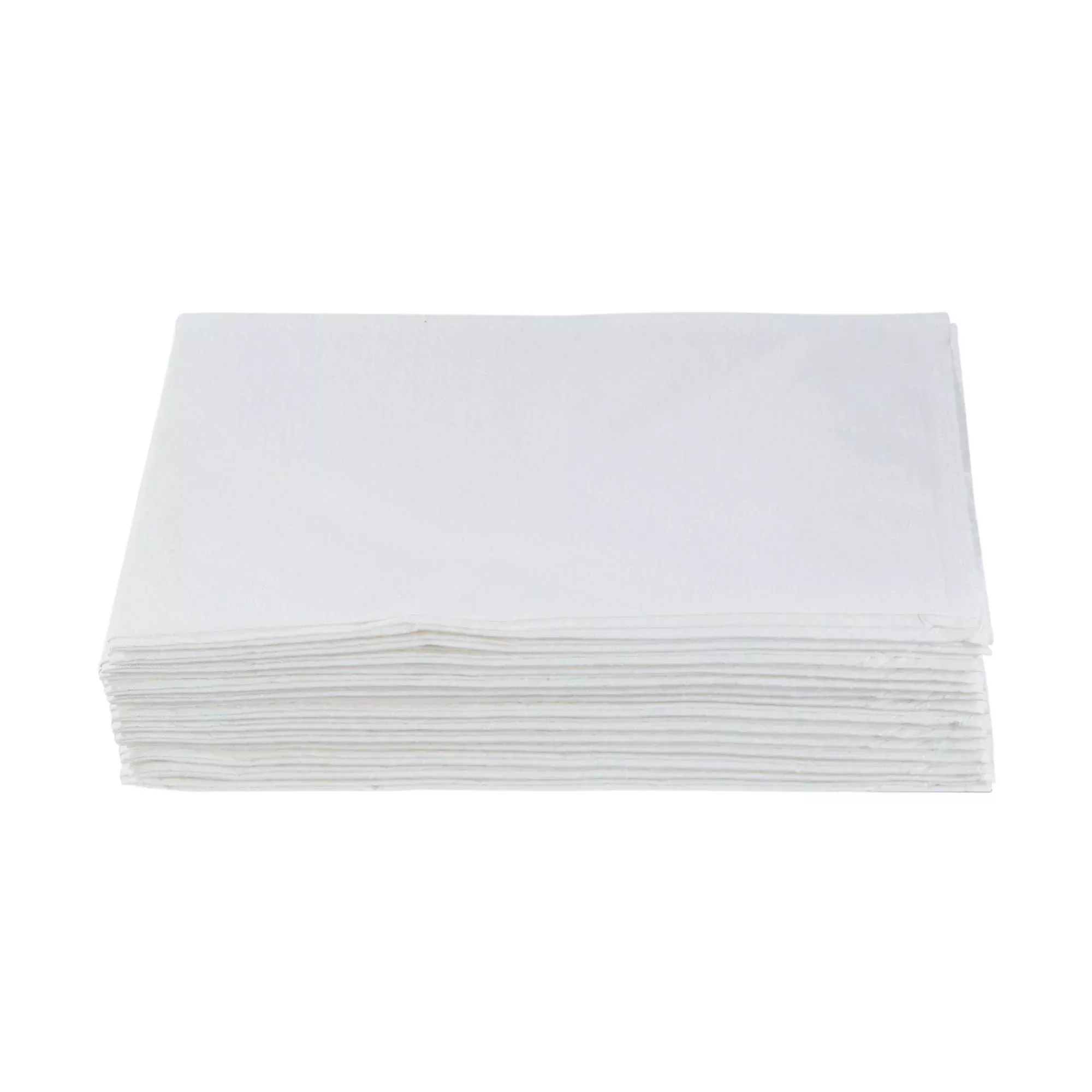 McKesson White Tissue/Poly Pillowcase, 21 x 30 Inch, 1 Case of 100