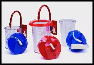 Medi-Vac Guardian™ Suction Canister, 1200 mL, 1 Case of 30