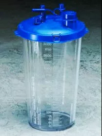 Medi-Vac Guardian™ Suction Canister for use with Guardian™ Suction Canister Systems, 3000 mL, 1 Case of 40