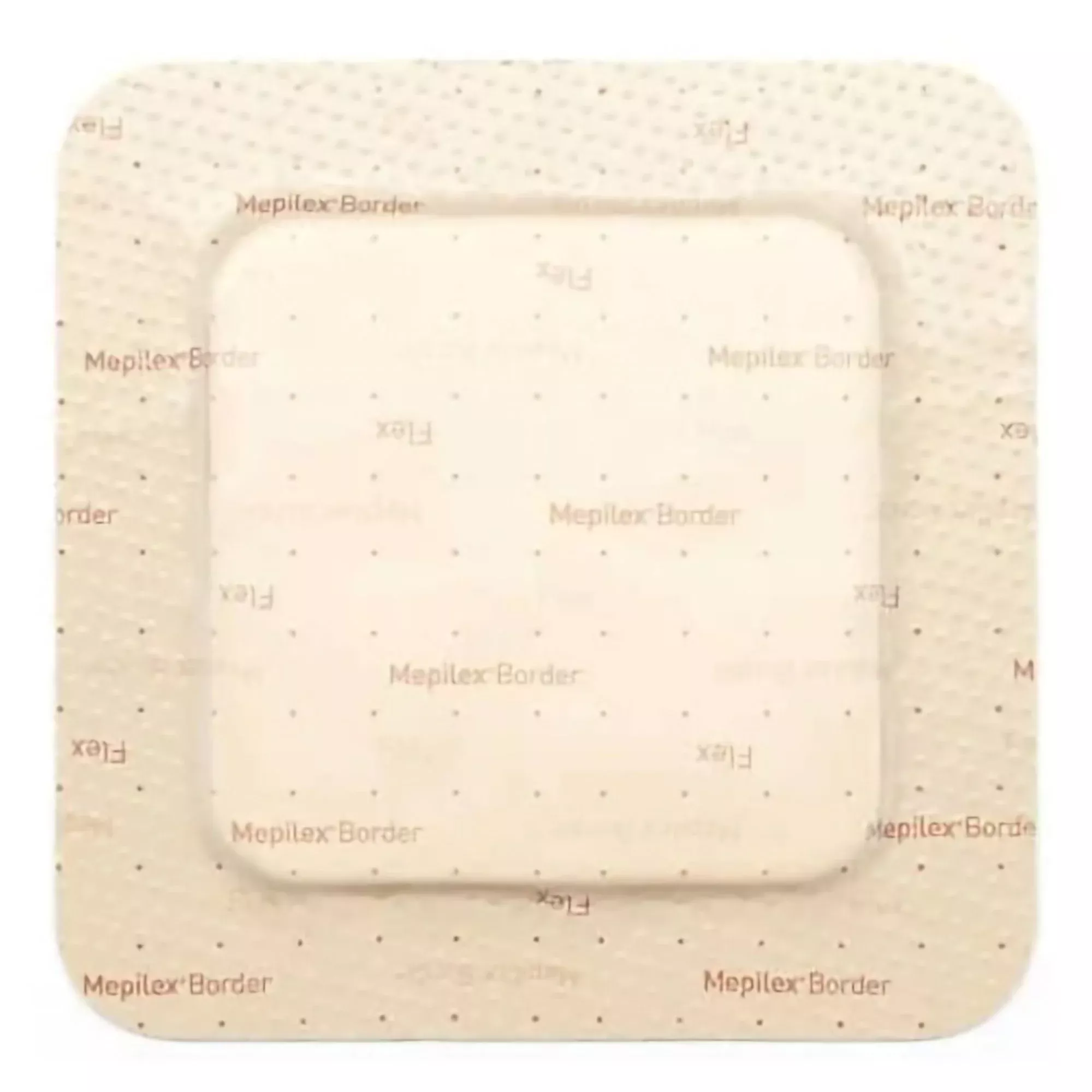 Mepilex Border Flex Adhesive with Border Foam Dressing, 3 x 3 Inch, 1 Box of 5