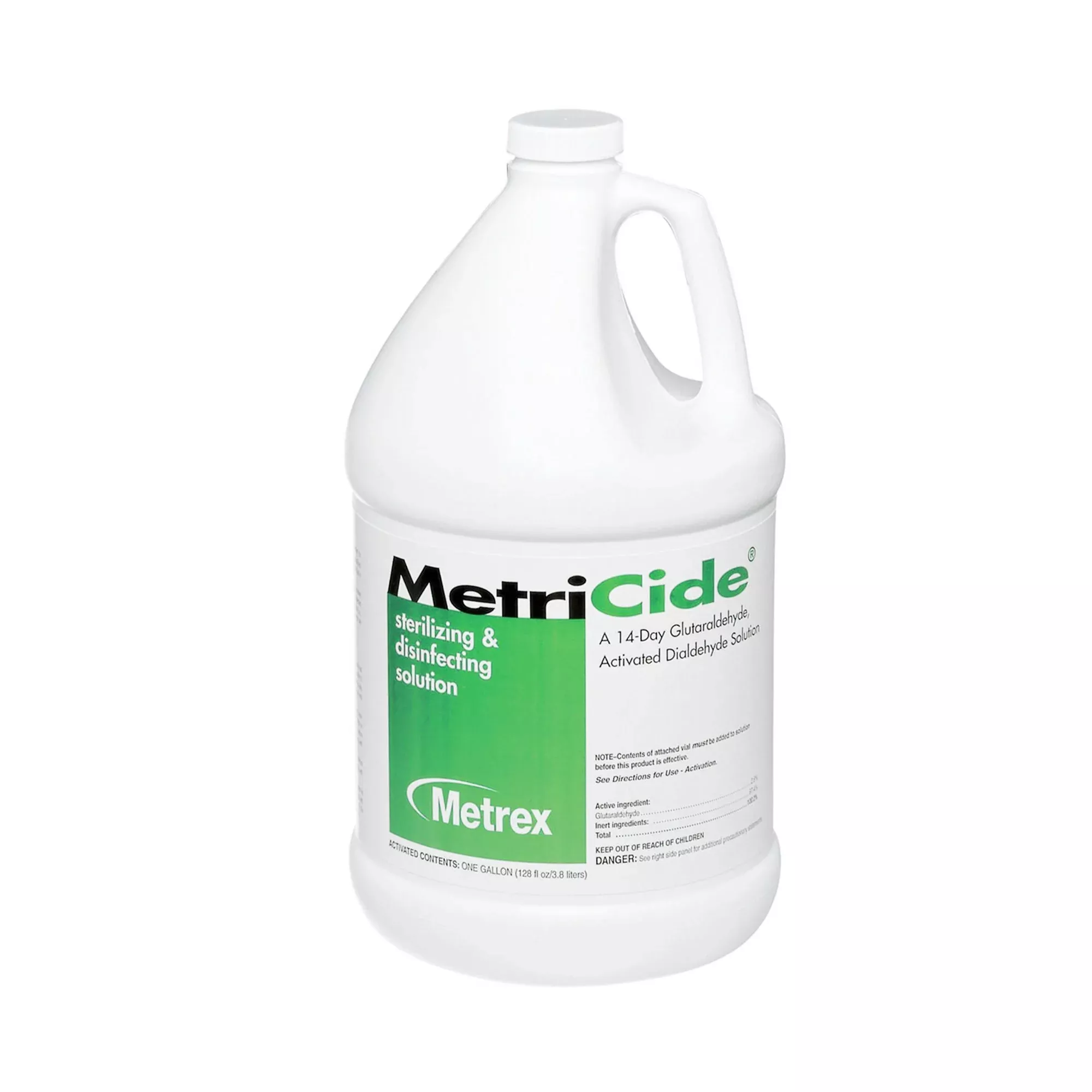 MetriCide Glutaraldehyde High Level Disinfectant, 1 gal Jug, 1 Case of 4