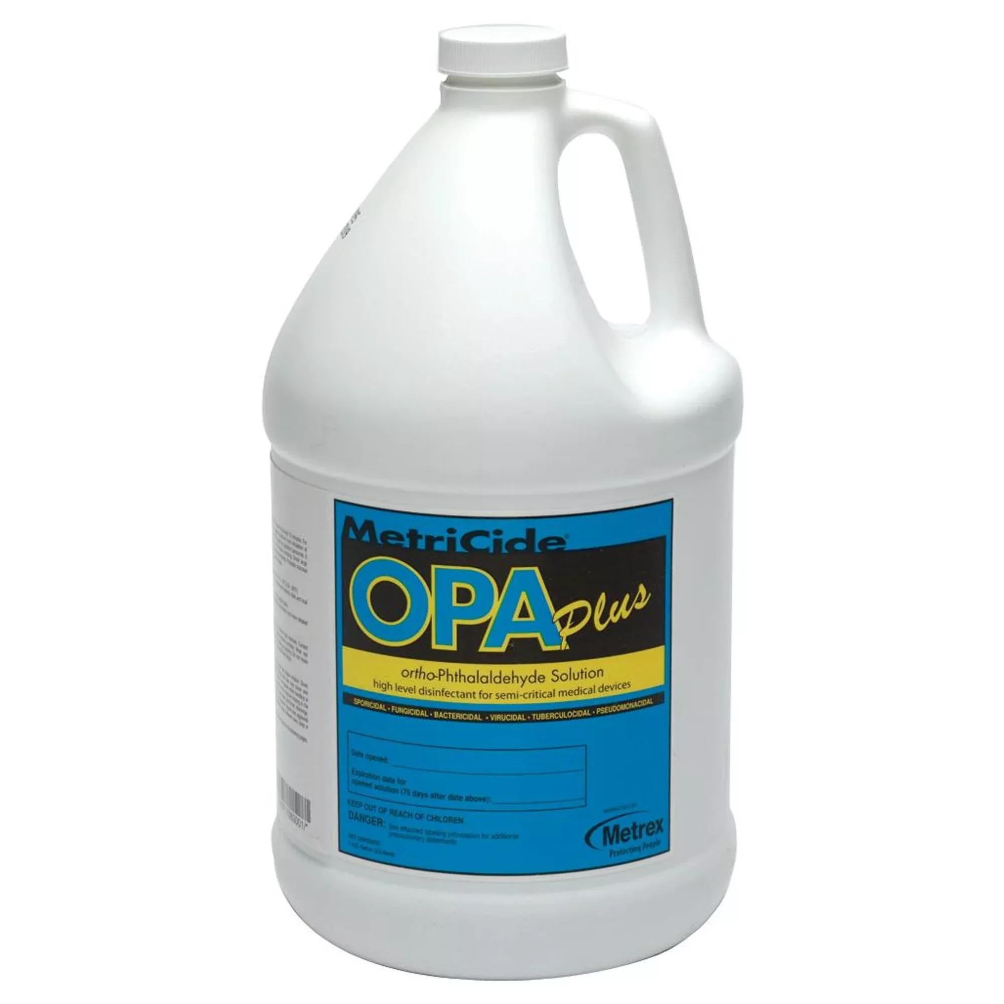 MetriCide OPA Plus OPA High-Level Disinfectant,1 gal Jug, 1 Case of 4