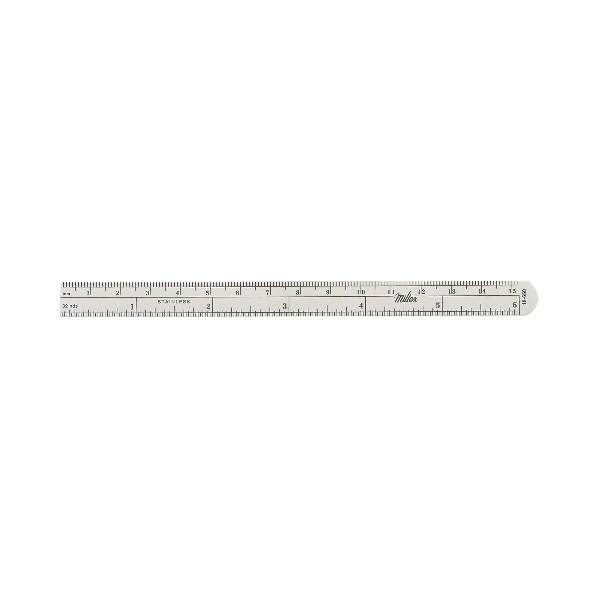 Miltex Ruler, 1 Each