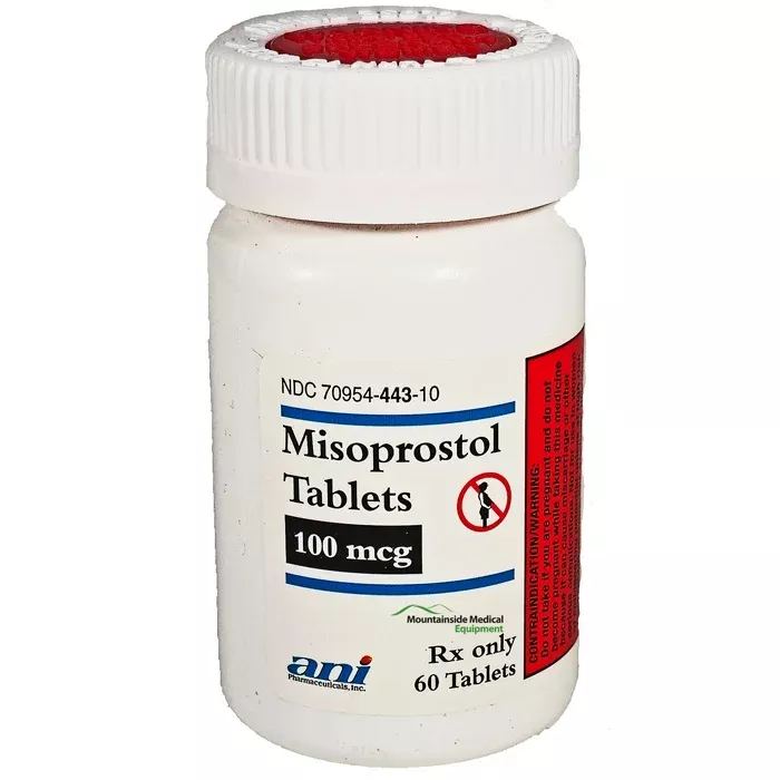 Misoprostol Tablets 100 mcg 60 Tablets (RX)