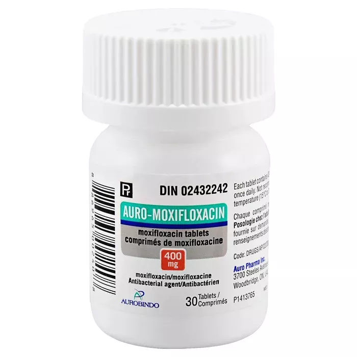 Moxifloxacin Tablets 400 mg by Aurobindo 30 Count (RX)