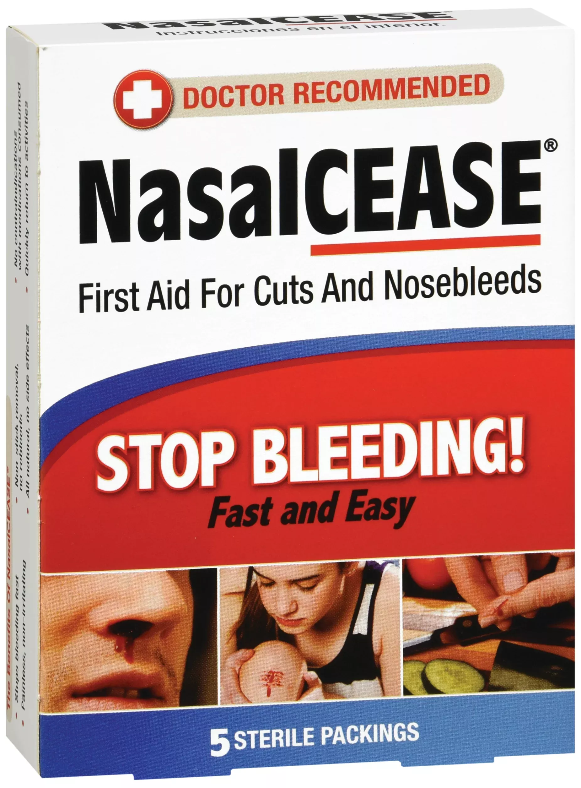 Nasalcease™ Nosebleed Treatment, 1 Box of 5
