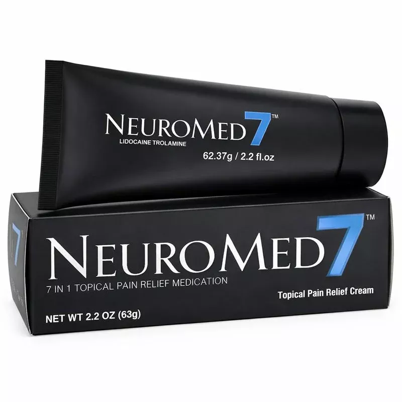 Neuromed7 Anesthetic Topical Pain Relief Cream 4% Lidocaine