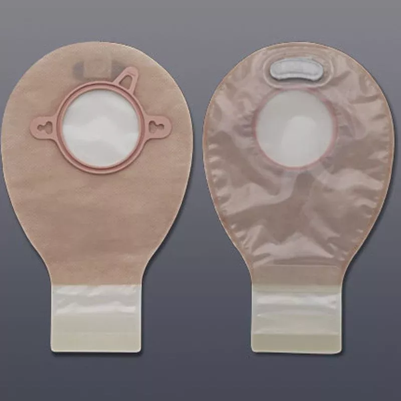 New Image™ Two-Piece Drainable Transparent Filtered Ostomy Pouch, 7 Inch Length, 1¾ Inch Flange, 1 Each