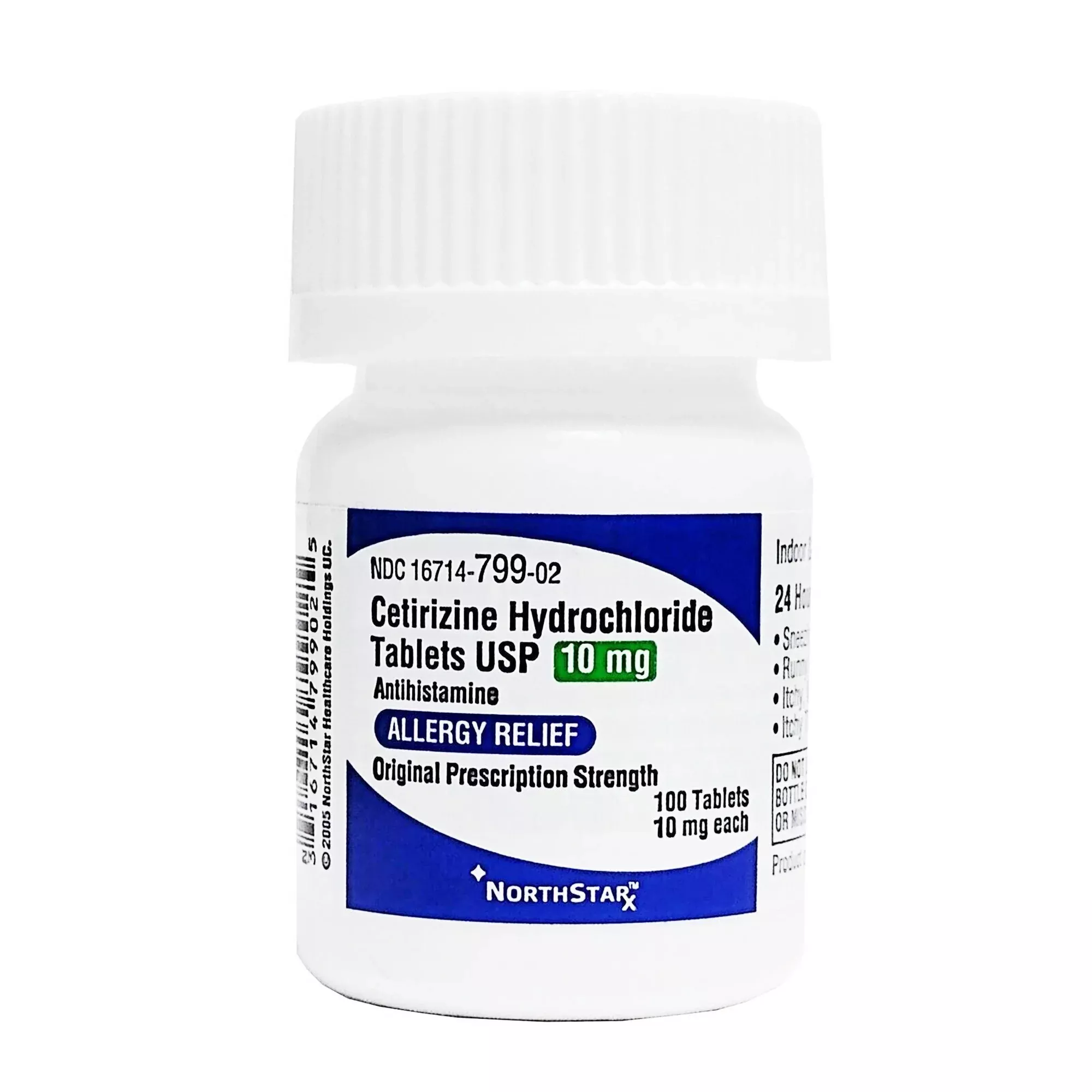 NorthStar Rx Cetirizine Antihistamine, 1 Bottle