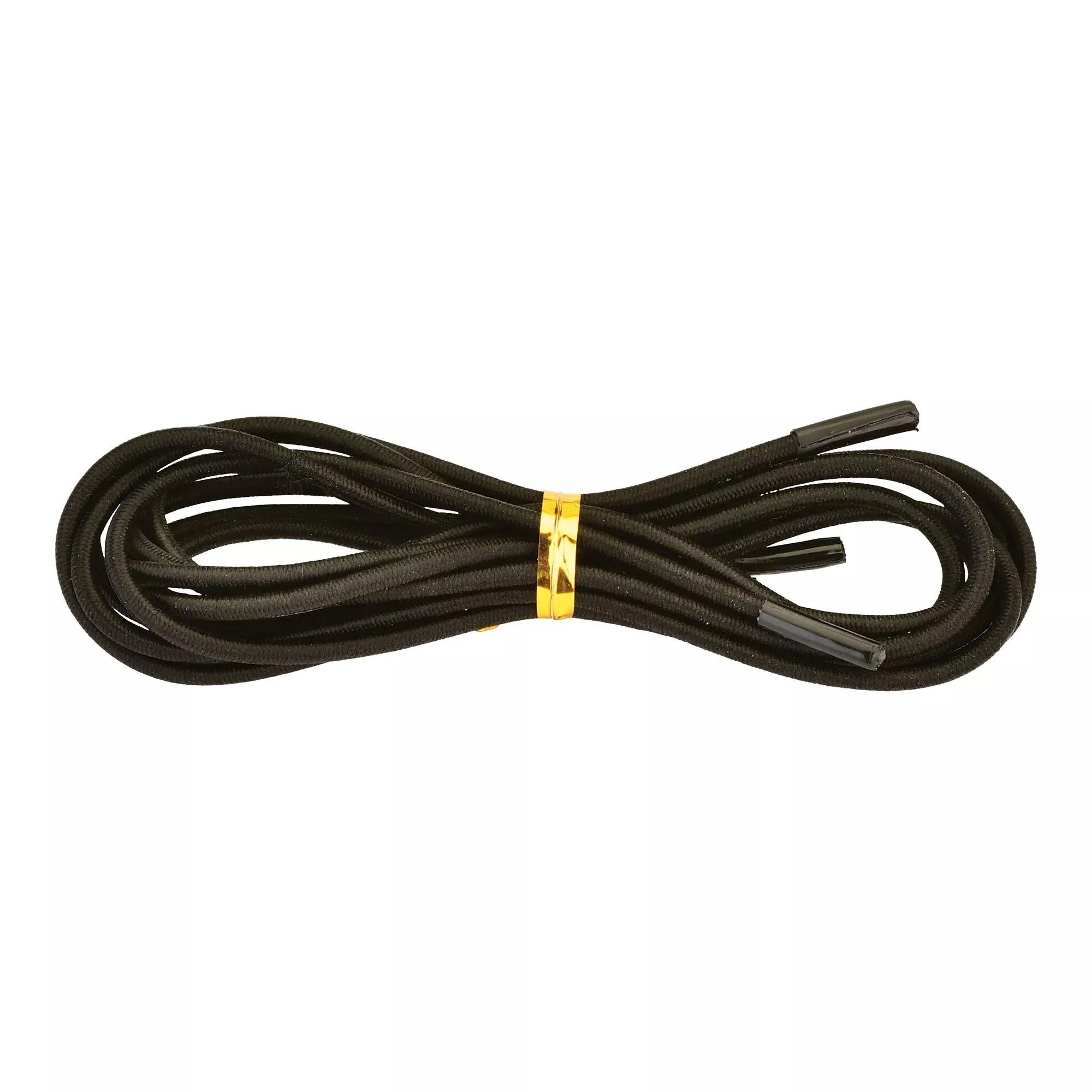 Nova Ortho-Med Elastic Shoelaces, Black, Pair, 1 Each