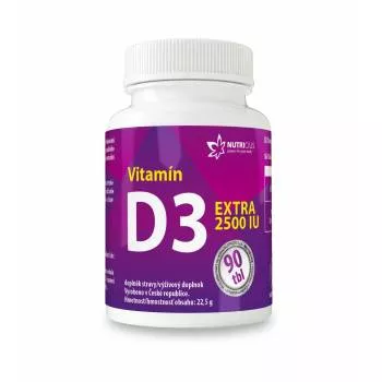 Nutricius Vitamin D3 EXTRA 2500 IU 90 tablets