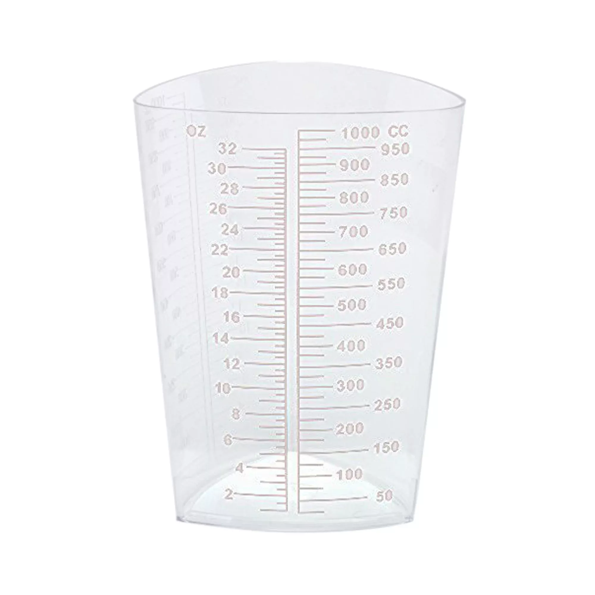 OakRidge Translucent Graduated Beaker, 1,000 mL, 1 Each