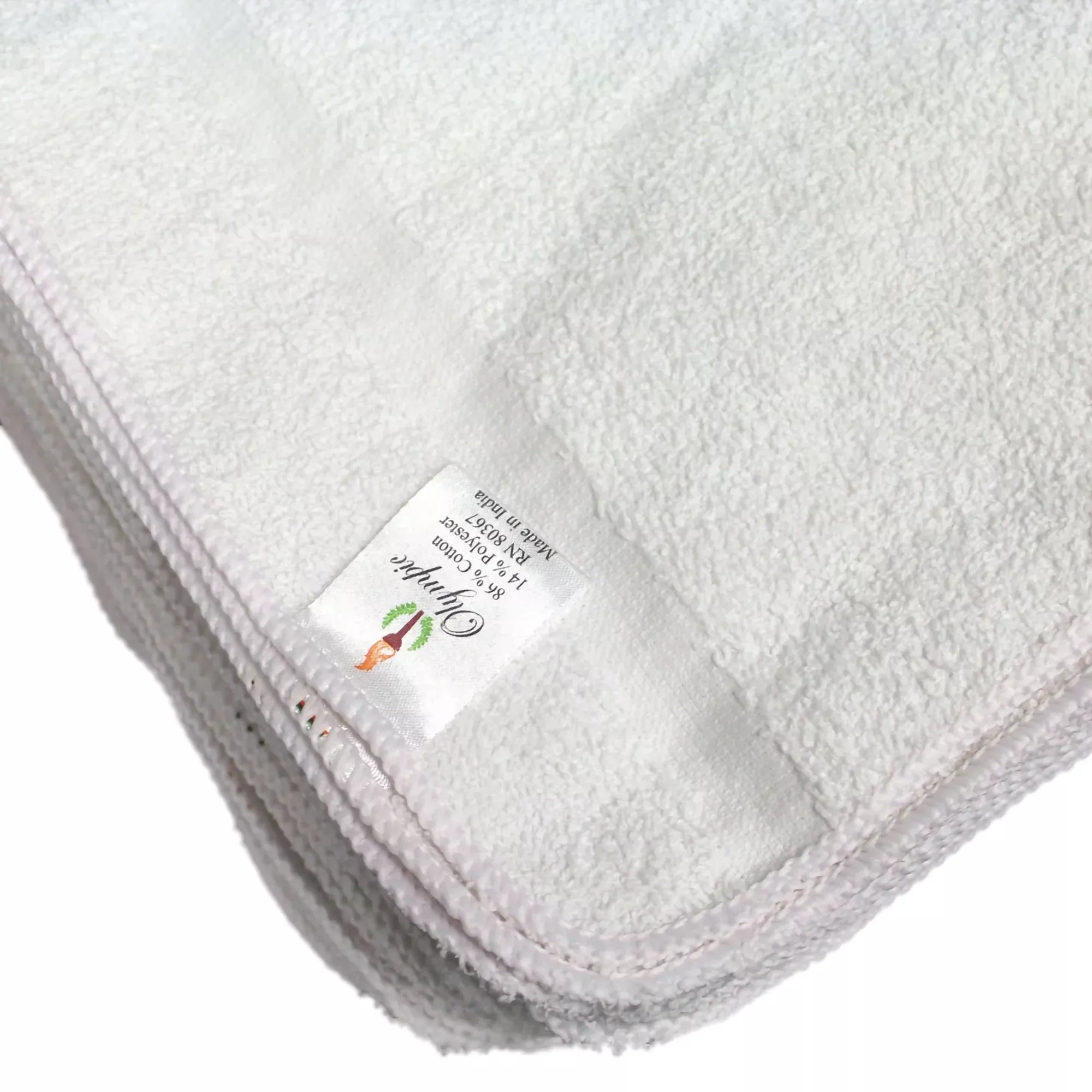 Olympic Elegance White Washcloth, 12 x 12 Inch, 1 Dozen