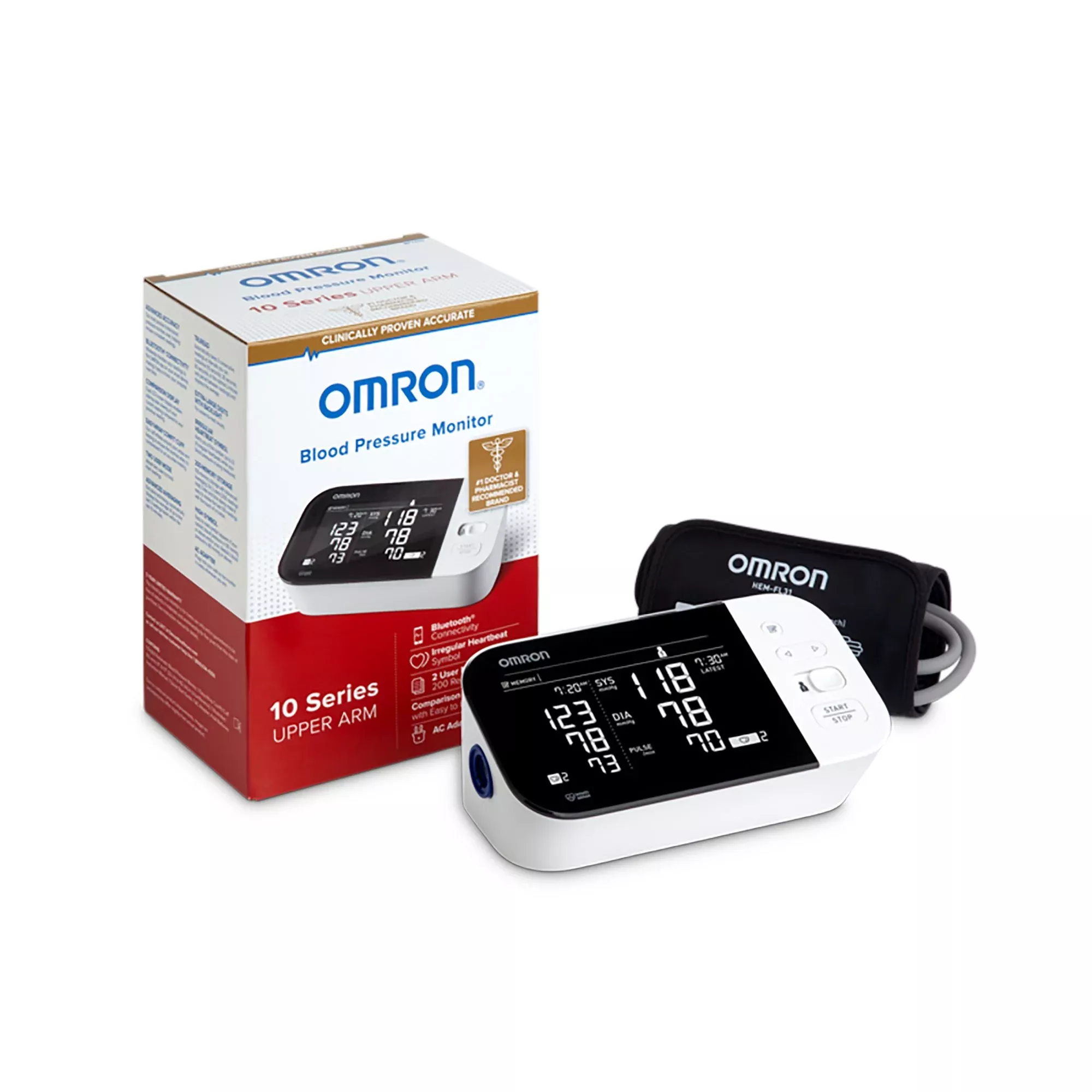 Omron Digital Blood Pressure Monitoring Unit, 1 Each