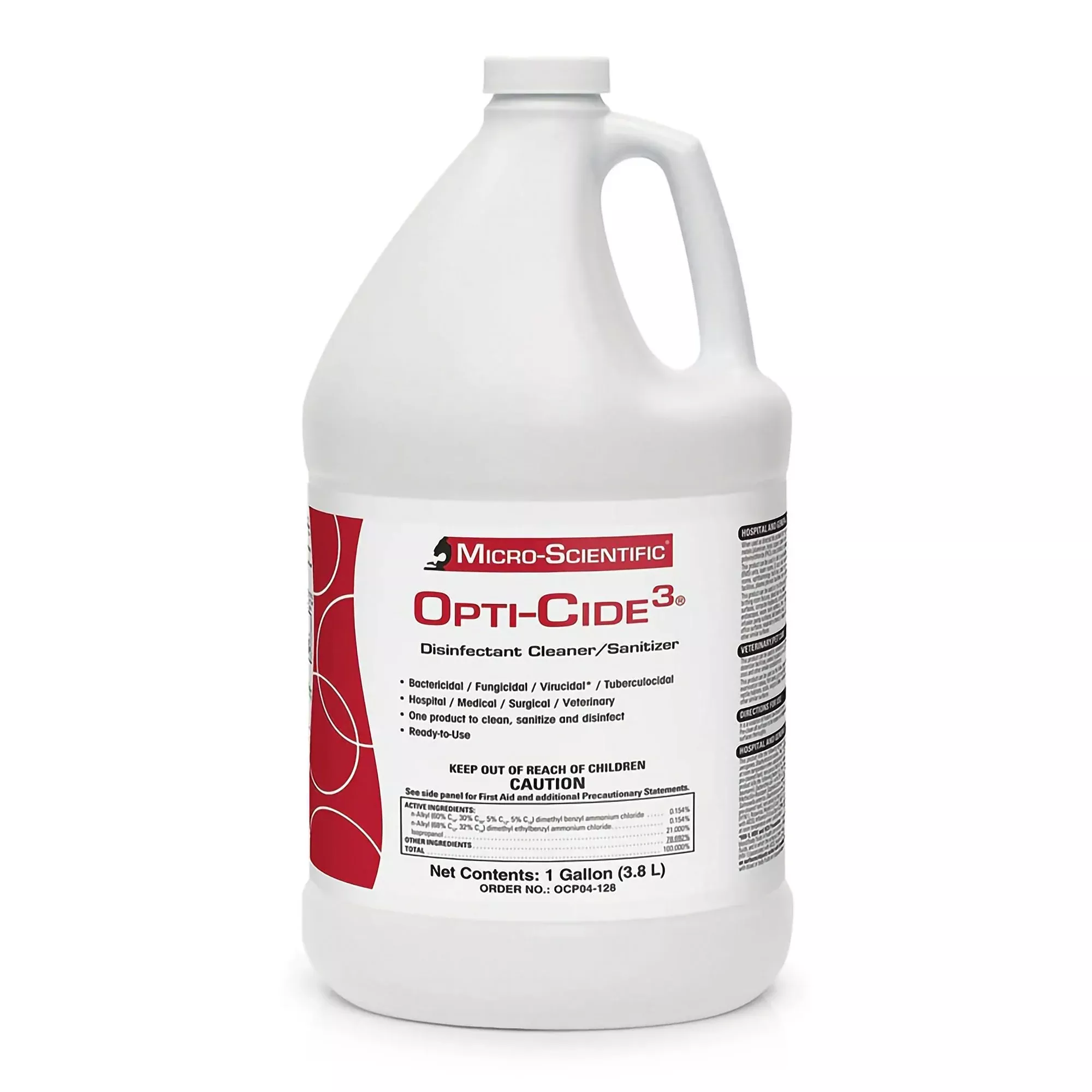 Opti-Cide3 Surface Disinfectant Cleaner, 1 gal., 1 Each