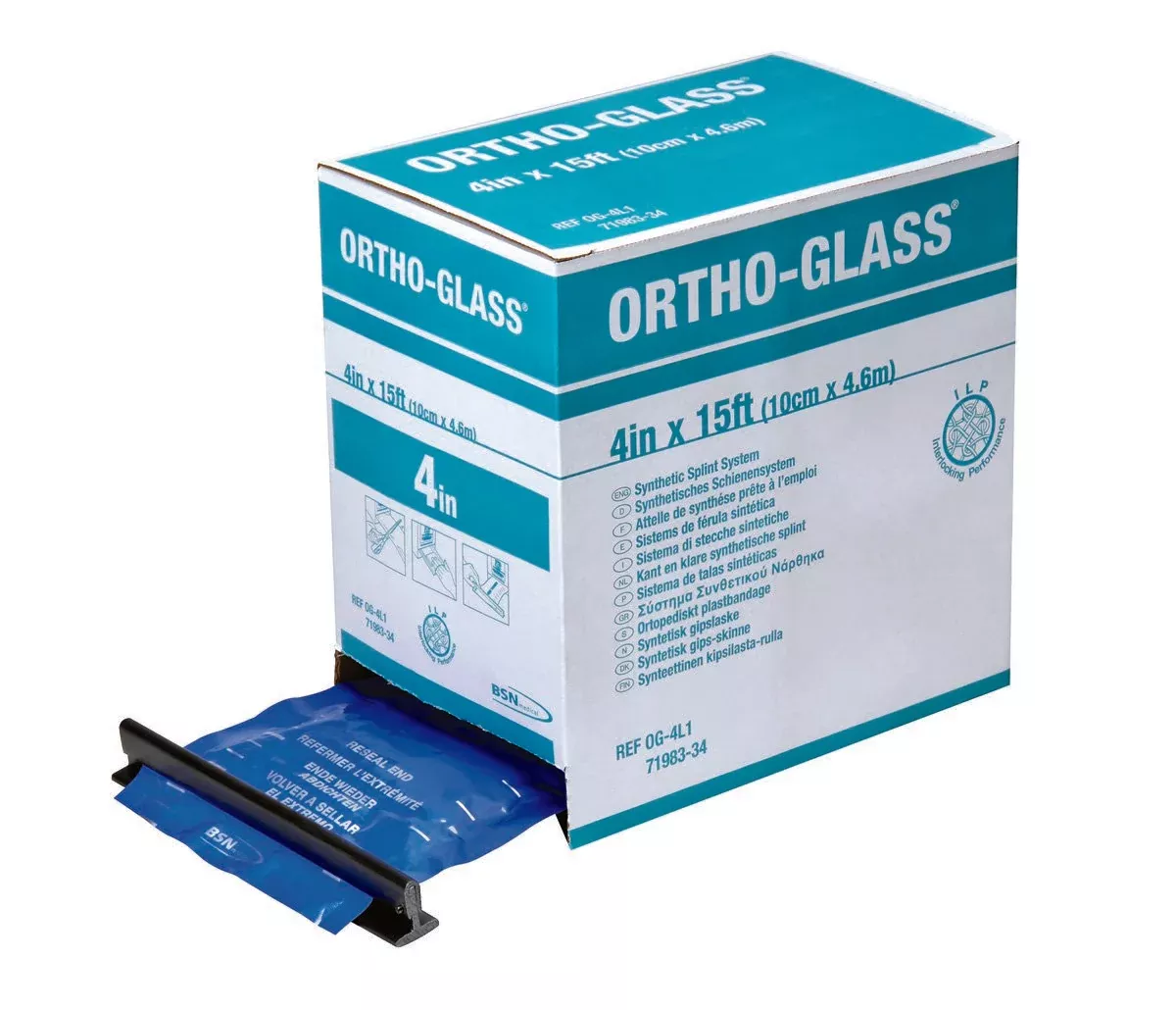 Ortho-Glass Precut Splint, 1 Box of 10