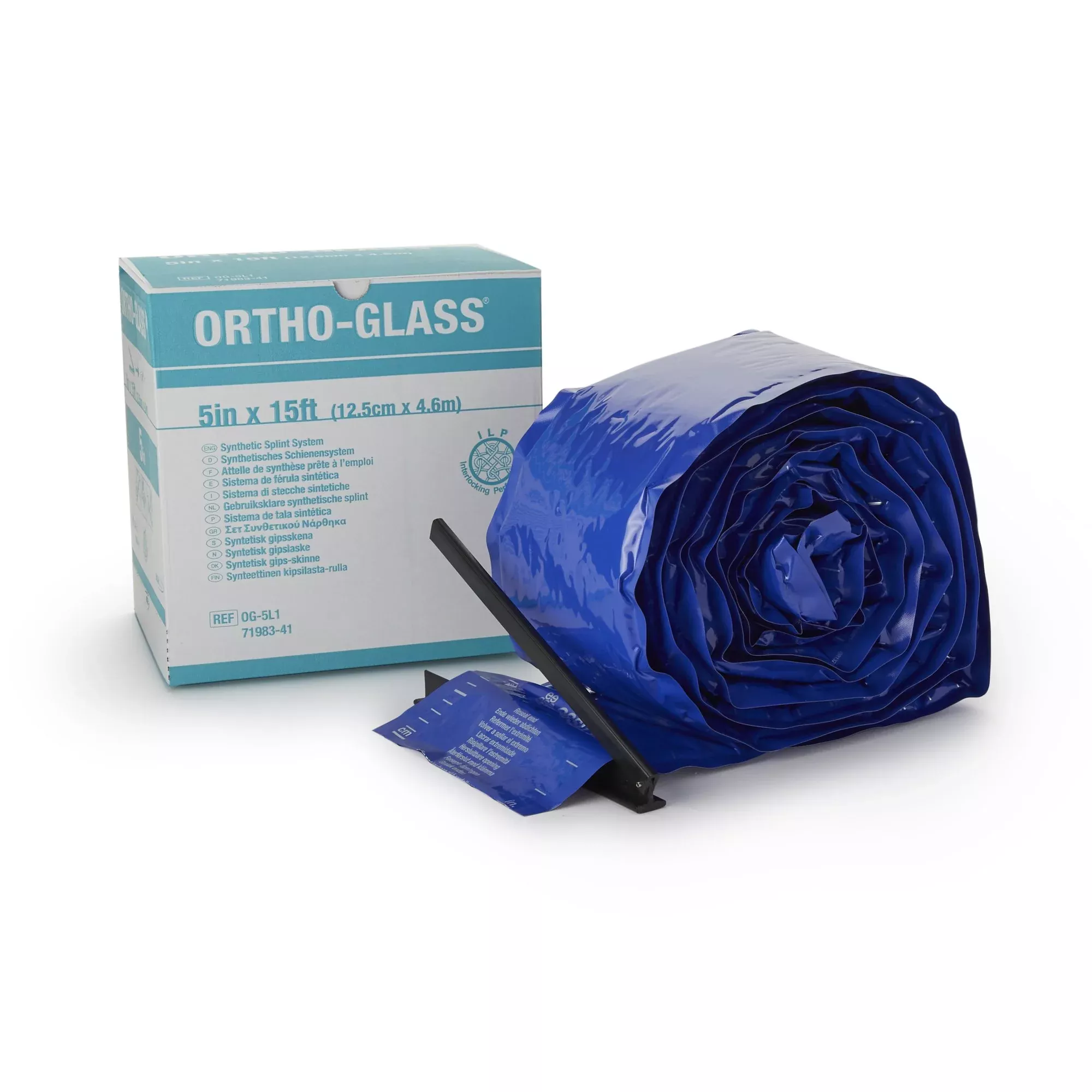 Ortho-Glass Splint Roll, White, 5 Inch x 5 Yard, 1 Each
