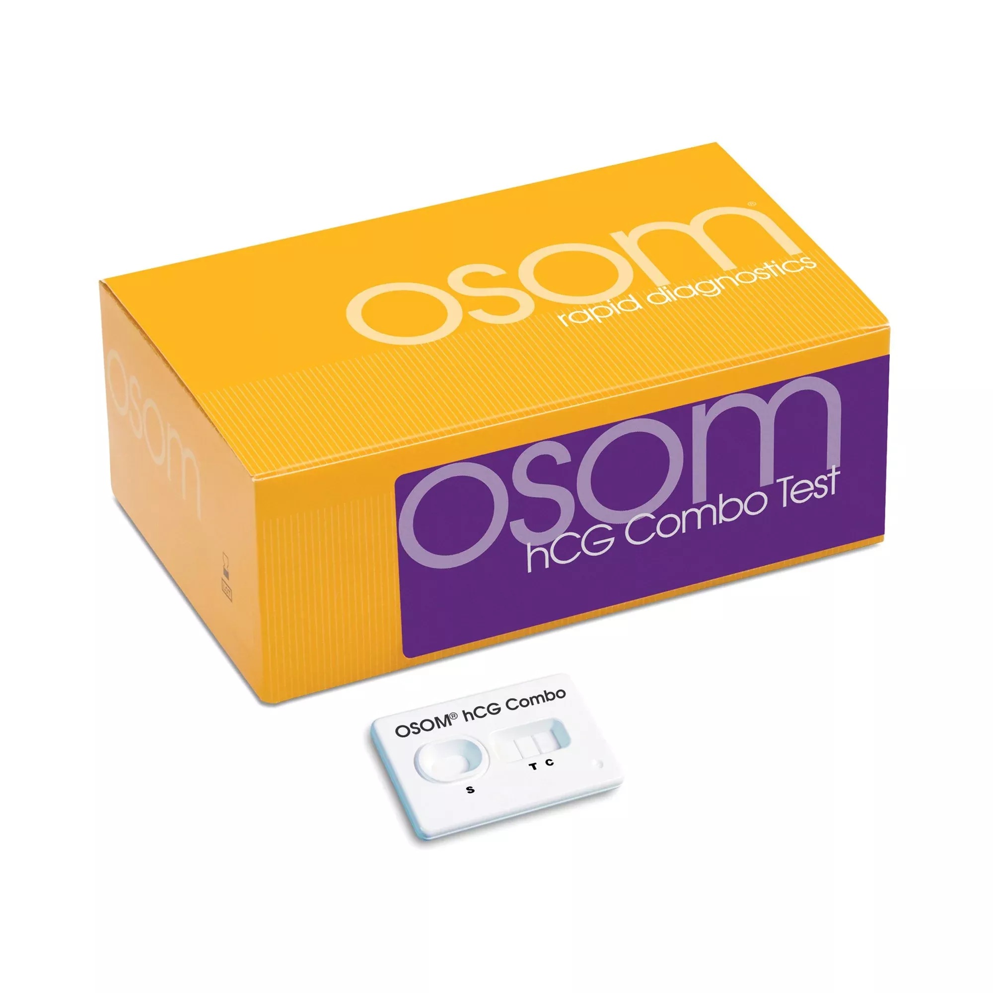 OSOM hCG Combo Pregnancy Fertility Rapid Test Kit, 1 Kit