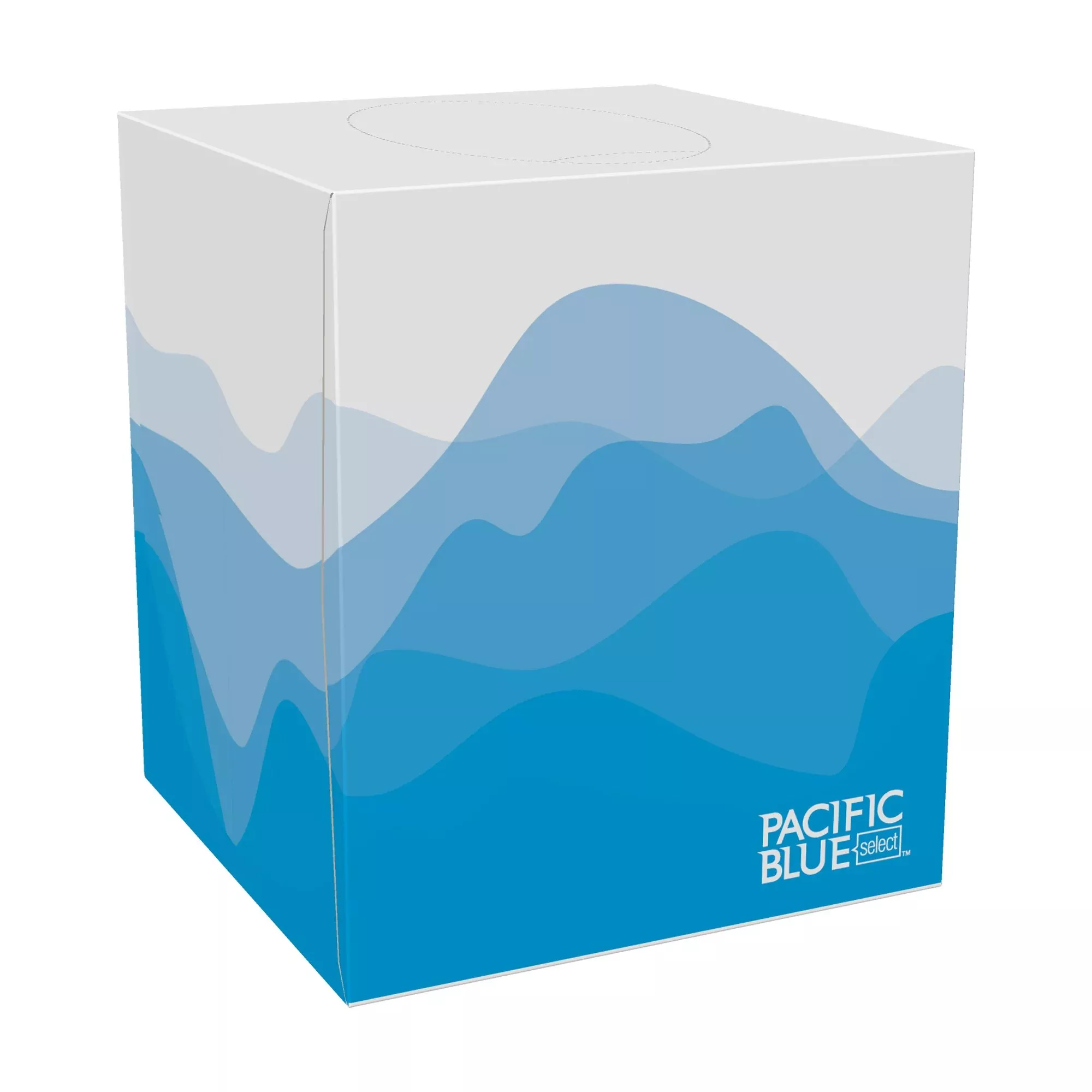Pacific Blue Select™ Facial Tissue, 1 Box of 100
