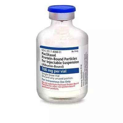 Paclitaxel Protein-Bound Particles for Injectable Suspension (Albumin-Bound) Powder Vial (RX)