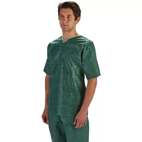 PANTS SCRUB GRN XL 30/CS NONWOVEN 40-42"