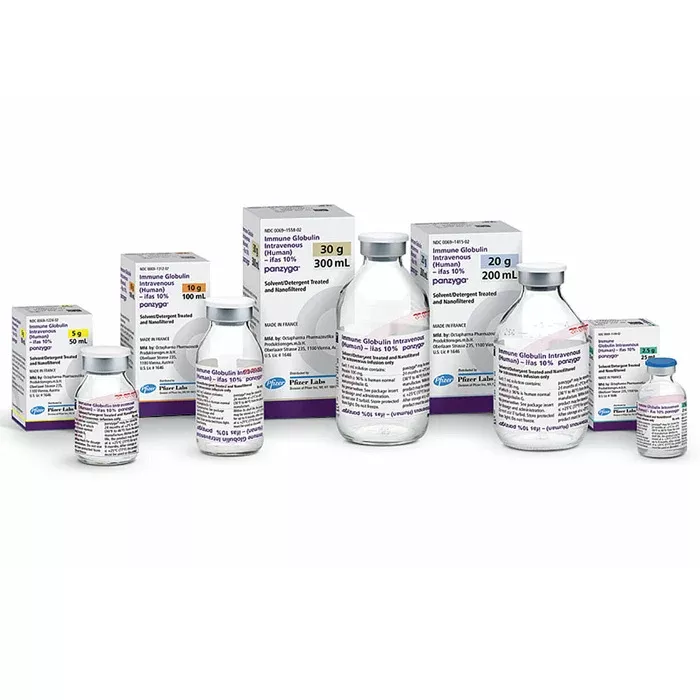 Panzyga 10% (2500 mg) (Immune Globulin Subcutaneous (Human)-ifas, 10% Solution) 25 mL
