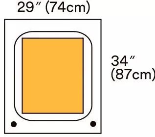 POUCH, W/IOBAN XLG (5/BX 4BX/CS)