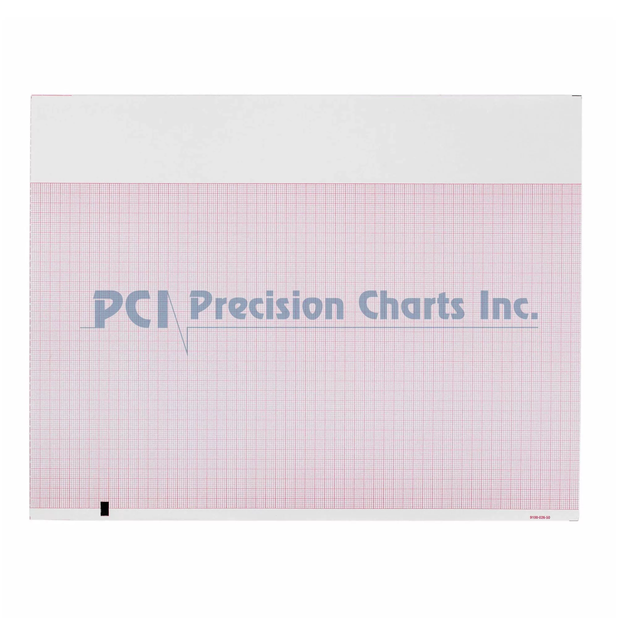 Precision Charts ECG Recording Paper, 1 Case of 12