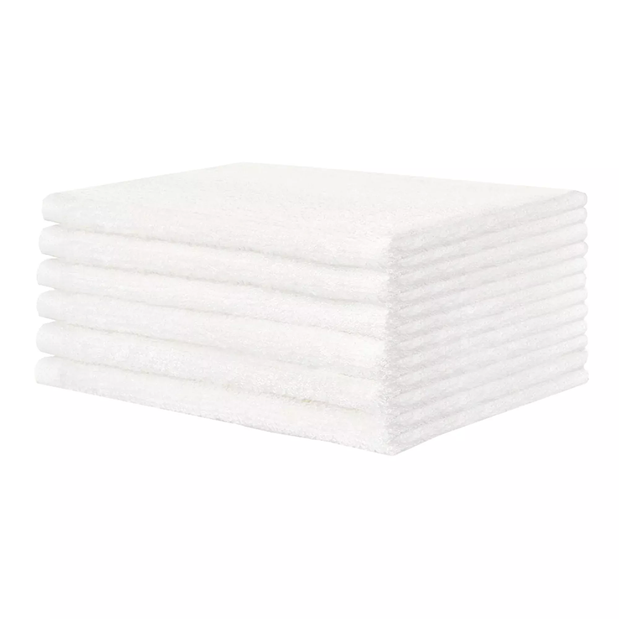 Premium White Washcloth, 12 x 12¾ Inch, 1 Dozen