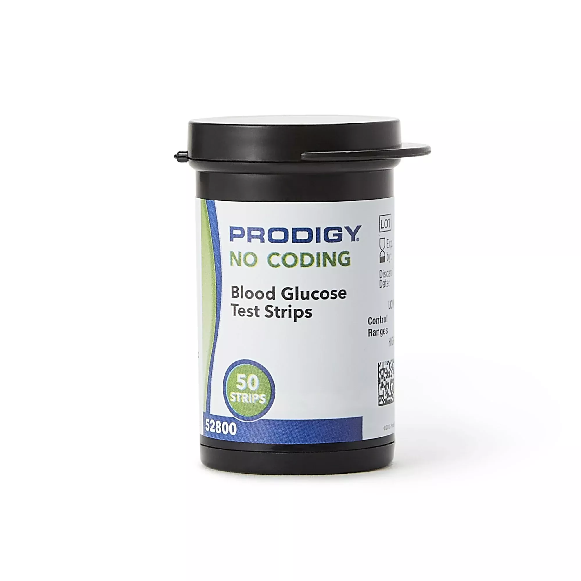 Prodigy Blood Glucose Test Strips, 1 Box of 50