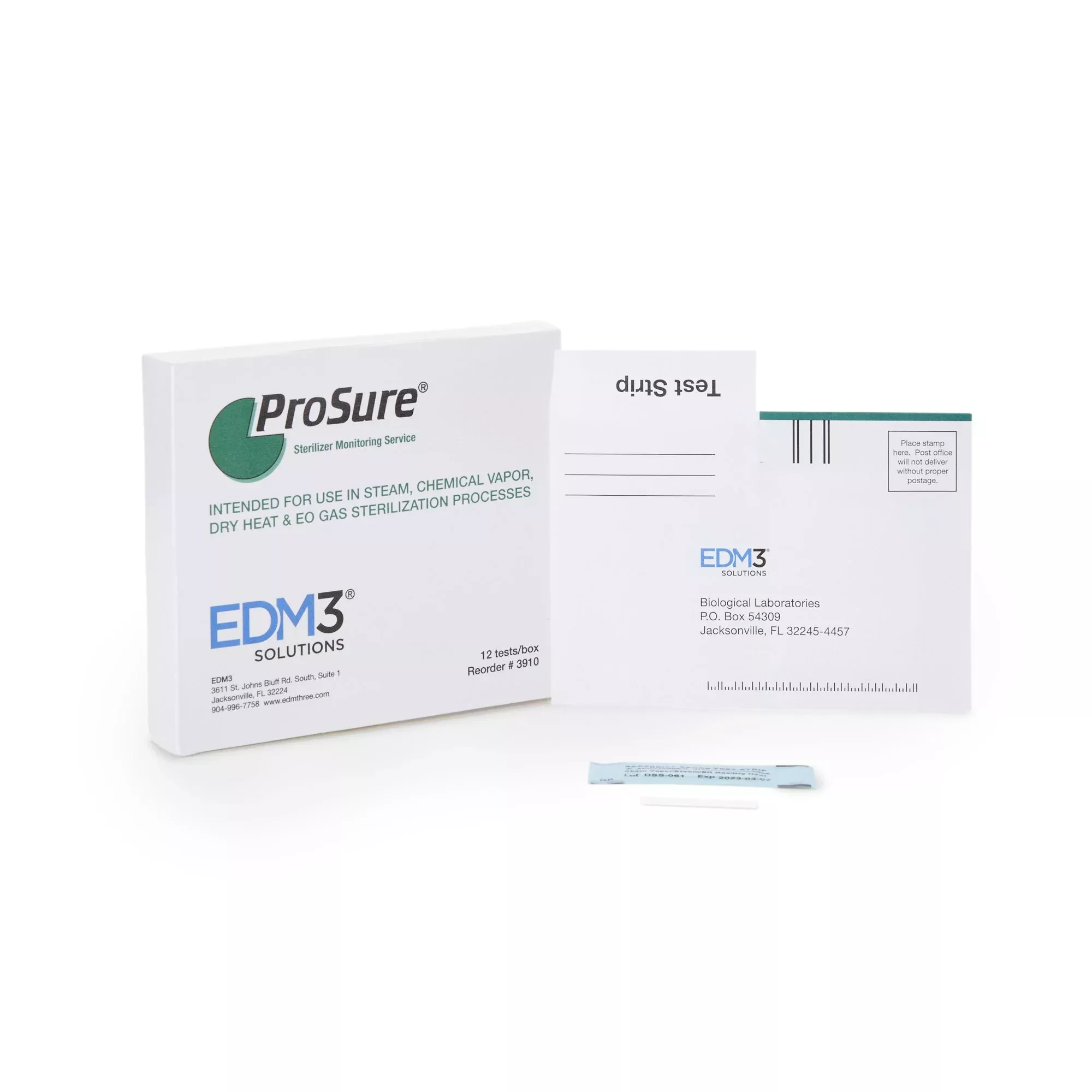 ProSure Sterilizer Monitoring Mail-In Service, 1 Kit of 12