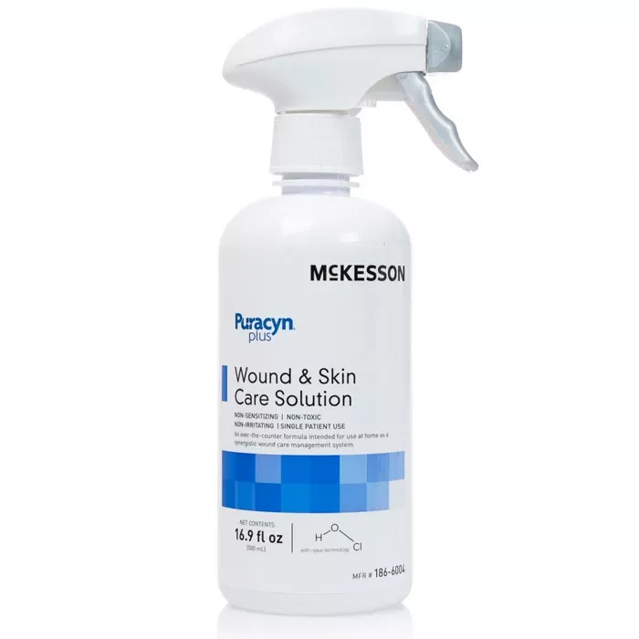 Puracyn Plus Wound and Skin Wound Cleanser Irrigation Solution 16.9 oz