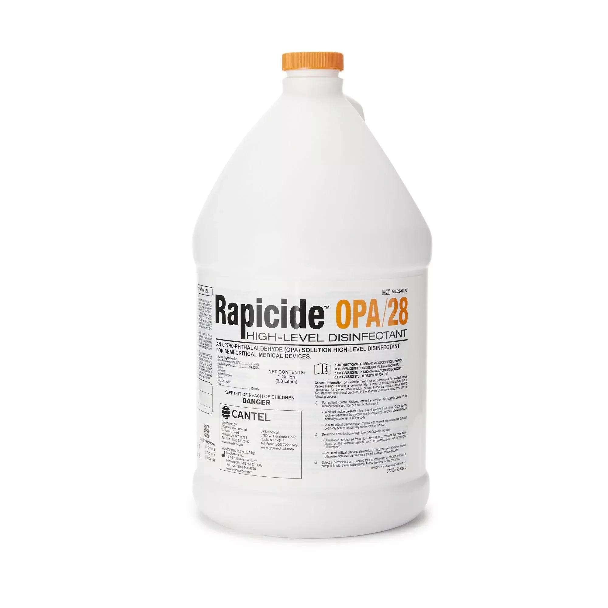 Rapicide OPA/28 High Level Disinfectant, 1 Each