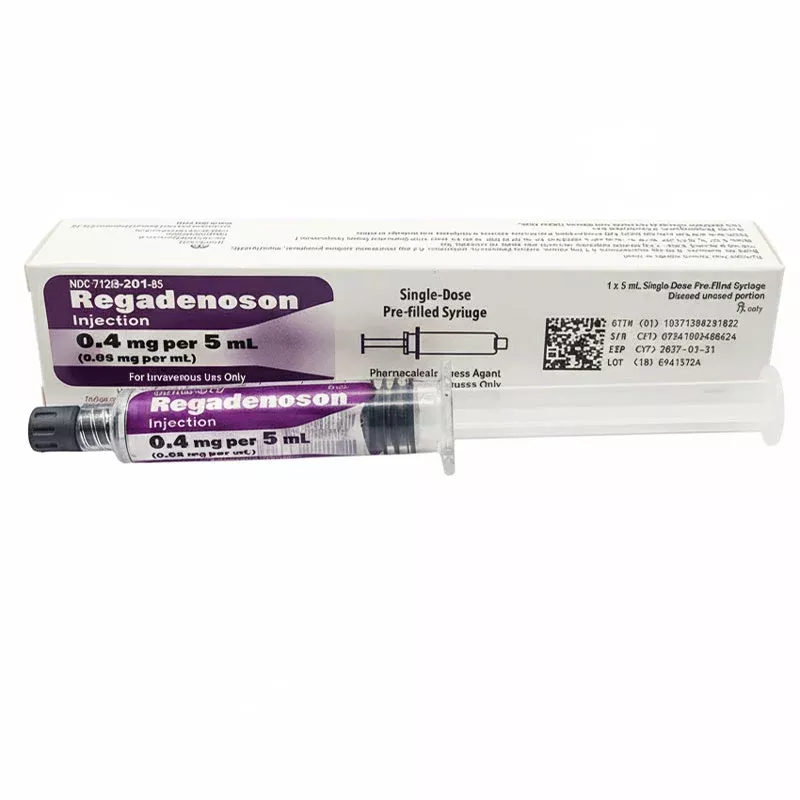 Regadenoson Injection Prefilled Syringe 0.4 mg Per 5mL (Rx)