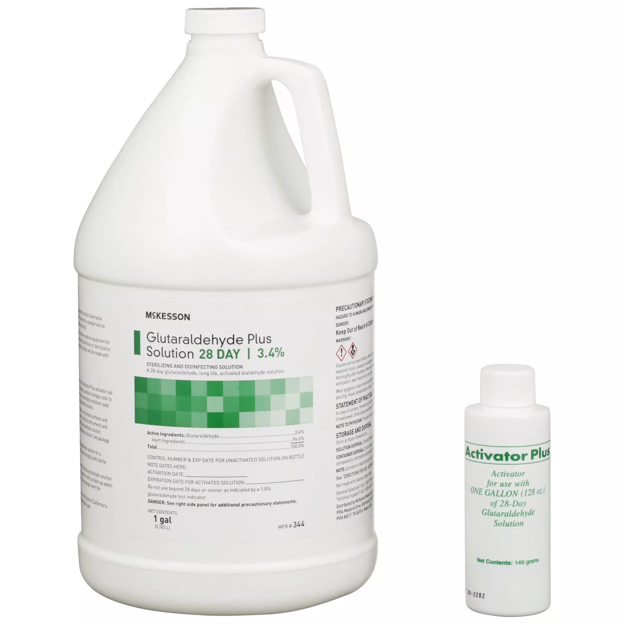 REGIMEN Glutaraldehyde High Level Disinfectant, 1 gal Jug, 1 Case of 4