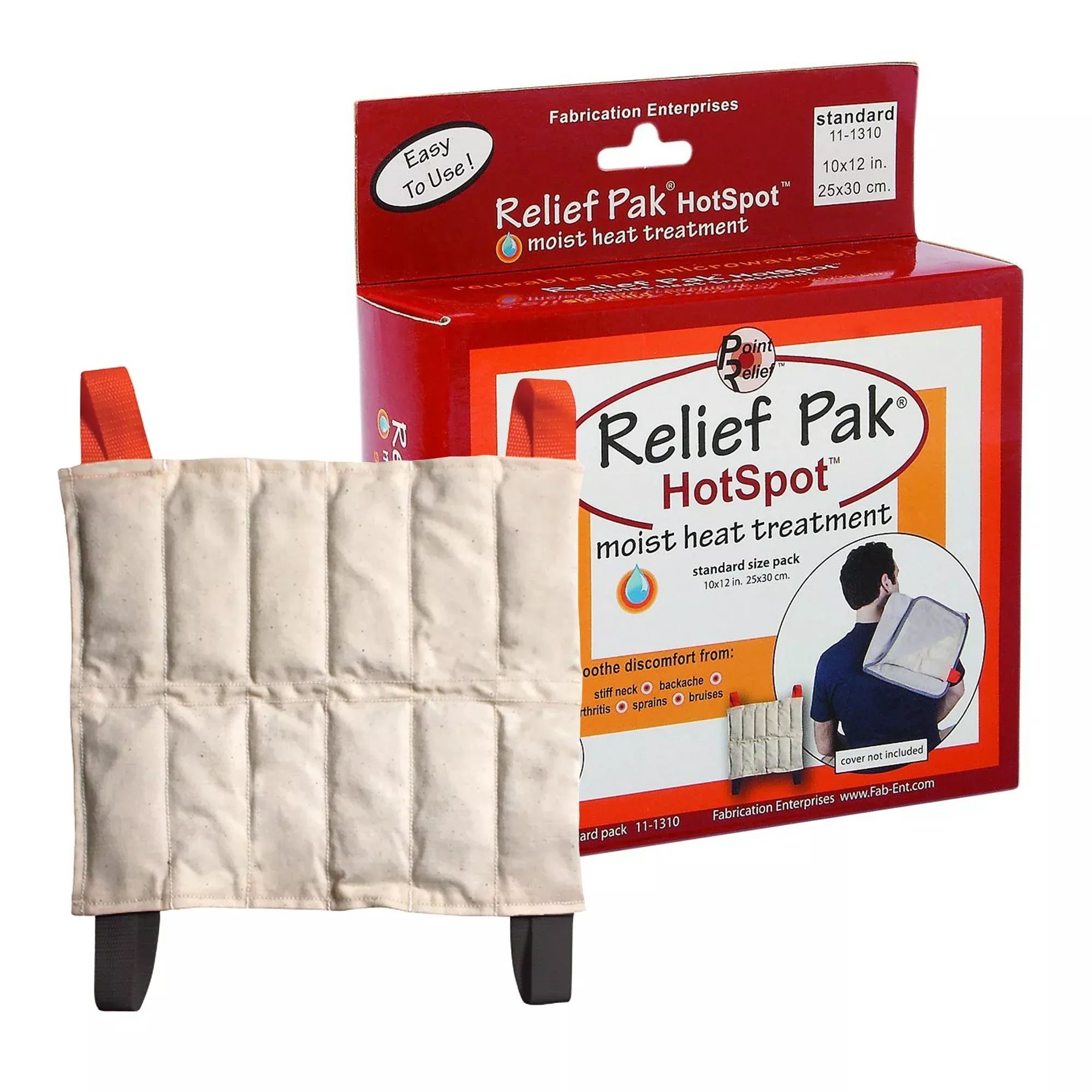 Relief Pak HotSpot Moist Heat Pack, 10 x 12 Inch, 1 Each