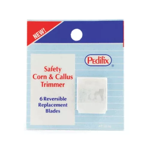 Replacement Blades onlyPk/5 for Safety Corn & Callous Trim
